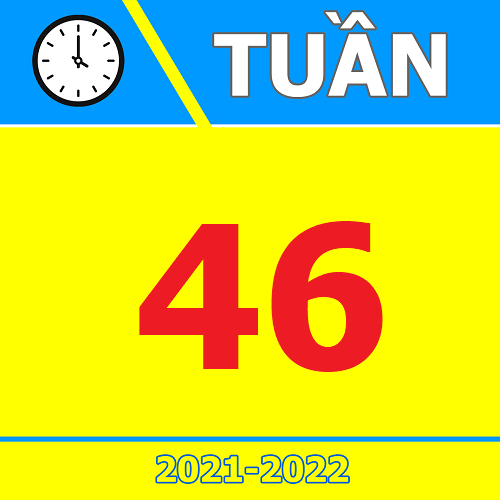 TKB Tuần 46 (từ 13/06 đến 19/06, năm học 2021-2022)